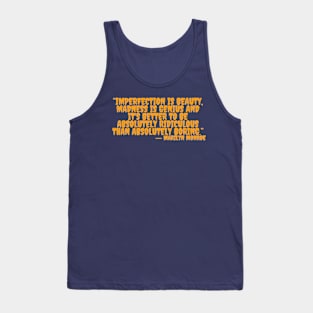 QUOTE MARILYN MONROE Tank Top